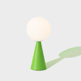 Bilia Mini H26 zielony - Fontana Arte - lampa biurkowa