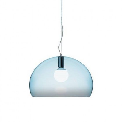 Small Fl/Y Ø38 niebieski - Kartell - lampa wisząca -09053 - tanio - promocja - sklep