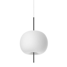 Kushi 16 Ø16 biały, czarny - Kundalini - lampa wisząca