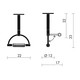Gradi L33 chrom - Cini & Nils - lampa sufitowa - 505 - tanio - promocja - sklep Cini & Nils 505 online