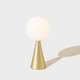 Bilia Mini H26 mosiądz - Fontana Arte - lampa biurkowa - F247400150TBNE - tanio - promocja - sklep Fontana Arte F247400150TBNE online