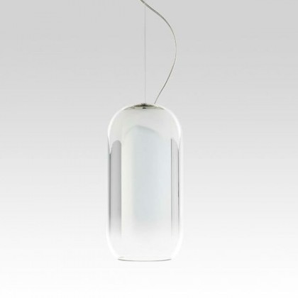 Gople Mini Ø14.5 srebrny - Artemide - lampa wisząca - 1406010A - tanio - promocja - sklep