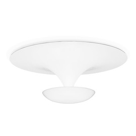 Funnel Ø50 biały lakier - Vibia - lampa ścienna