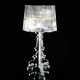 Bourgie H68-78 przezroczysty - Kartell - lampa biurkowa - 09070 - tanio - promocja - sklep Kartell 09070 online