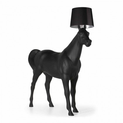 Horse Lamp H240 czarny - Moooi - lampa podłogowa -8718282328324 - tanio - promocja - sklep