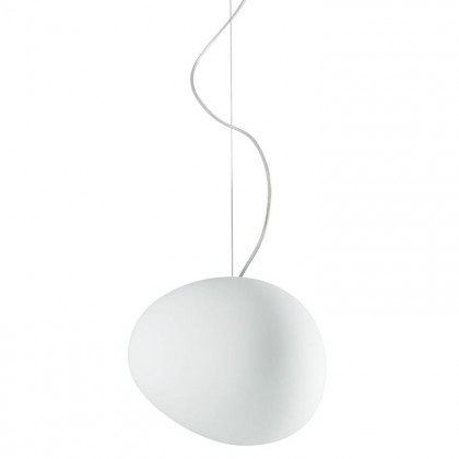 Gregg Media Ø31 biały - Foscarini - lampa wisząca -168007E-10 - tanio - promocja - sklep