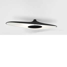 Soleil Noir L120 czarny, biały - Luceplan - lampa sufitowa