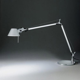 Tolomeo Midi H50 aluminium - Artemide - lampa biurkowa