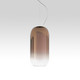 Gople Mini Ø14.5 brąz - Artemide - lampa wisząca - 1406060A - tanio - promocja - sklep Artemide 1406060A online