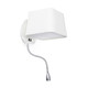 Sweet H45 biały, chrom - Faro - lampa ścienna -29950 - tanio - promocja - sklep Faro 29950 online