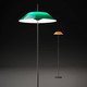 Mayfair H147 niklu czarny przezroczyste zielone - Vibia - lampa biurkowa -5510 07 - tanio - promocja - sklep Vibia 5510 07 online