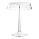 Bon Jour H41 biały transparentny - Flos - lampa biurkowa - F1032009 + F1033000 - tanio - promocja - sklep Flos F1032009 + F1033000 online