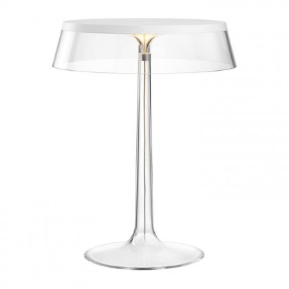 Bon Jour H41 biały transparentny - Flos - lampa biurkowa - F1032009 + F1033000 - tanio - promocja - sklep