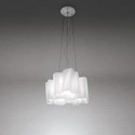 Logico Ø45 biały - Artemide - lampa wisząca