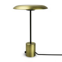 Hoshi H40 czarny, złoty - Faro - lampa biurkowa