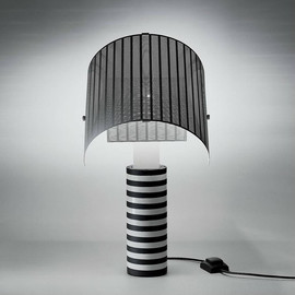 Shogun H59 czarno-biały - Artemide - lampa biurkowa
