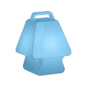 Pret-A-Porter H37 niebieski - Slide - lampa biurkowa