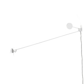 Counterbalance L191.6 biały - Luceplan - lampa ścienna