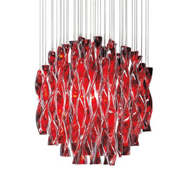 Aura Ø47 czerwony - AXO Light - lampa sufitowa