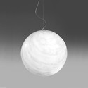 Mineral Ø30 biały marmur - Slide - lampa wisząca