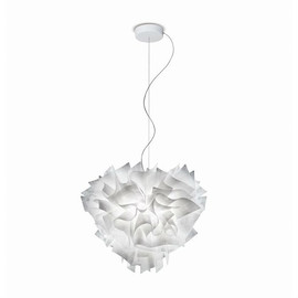 Veli Couture Ø60 przezroczysty biały kabel - Slamp - lampa wisząca