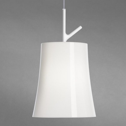 Birdie Grande Ø25 biały - Foscarini - lampa wisząca - FN221017_10 - tanio - promocja - sklep