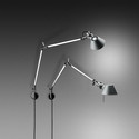 Tolomeo Mini H57 aluminium - Artemide - lampa ścienna