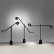 Equilibrist H85 czarny - Artemide - lampa biurkowa - 1442010A - tanio - promocja - sklep Artemide 1442010A online