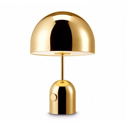 Bell Table H44 złoty - Tom Dixon - lampa biurkowa - BET01BEU - tanio - promocja - sklep