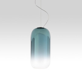 Gople Mini Ø14.5 niebieski - Artemide - lampa wisząca