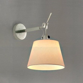 Tolomeo Ø32 polerowane aluminium - Artemide - lampa ścienna
