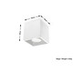 Plafon QUAD 1 Biały - Sollux - SL.0027 - tanio - promocja - sklep SOLLUX LIGHTING SL.0027 online