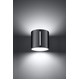 Kinkiet INEZ Szary - Sollux - SL.0354 - tanio - promocja - sklep SOLLUX LIGHTING SL.0354 online
