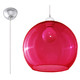 Lampa Wisząca BALL Czerwona - Sollux -SL.0253 - tanio - promocja - sklep SOLLUX LIGHTING SL.0253 online