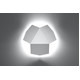 Kinkiet TRE Biały - Sollux - SL.0424 - tanio - promocja - sklep SOLLUX LIGHTING SL.0424 online