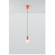 Lampa wisząca DIEGO 1 pomarańczowy - Sollux - SL.0584 - tanio - promocja - sklep SOLLUX LIGHTING SL.0584 online