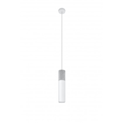 Lampa wisząca BORGIO 1 biały - Sollux - SL.0647 - tanio - promocja - sklep