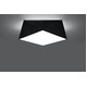 Plafon HEXA 35 czarny - Sollux - SL.0690 - tanio - promocja - sklep SOLLUX LIGHTING SL.0690 online