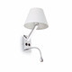 Moma H35 biały - Faro - lampa ścienna -68506 - tanio - promocja - sklep Faro 68506 online