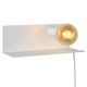 Sebo L35 biały - Lucide - lampa ścienna -06218/01/31 - tanio - promocja - sklep Lucide 06218/01/31 online