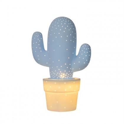 Cactus H30.5 baby blue - Lucide - lampa biurkowa -13513/01/68 - tanio - promocja - sklep