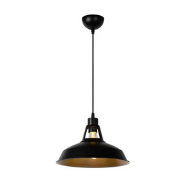 Brassy Bis Ø31 czarny - Lucide - lampa wisząca