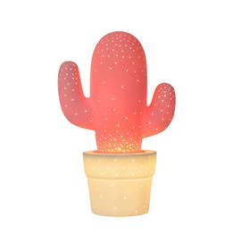Cactus H30.5 różowy - Lucide - lampa biurkowa