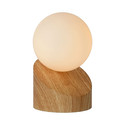 Len Ø10 drewno - Lucide - lampa biurkowa