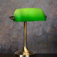 Banker H30 brąz zielony - Lucide - lampa biurkowa -17504/01/03 - tanio - promocja - sklep Lucide 17504/01/03 online