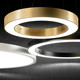 Golden Ring czarny - Panzeri - lampa wisząca -L08102.180.0402 - tanio - promocja - sklep Panzeri L08102.180.0402 online