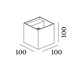 Box 1.0 LED aluminium - Wever & Ducré - plafon - 186159G3 - tanio - promocja - sklep Wever & Ducre 186159G3 online