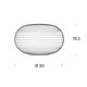 Bianca biały - Fontana Arte - lampa biurkowa - F430805150BILE - tanio - promocja - sklep Fontana Arte F430805150BILE online