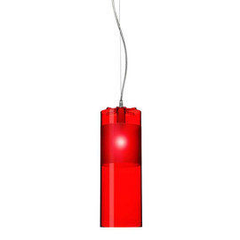 Easy czerwony - Kartell - lampa wisząca
