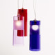 Easy czerwony - Kartell - lampa wisząca - 09010 - tanio - promocja - sklep Kartell 09010 online